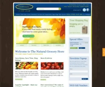 Naturalgrocery.co.uk(The Natural Grocery Store) Screenshot