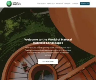 Naturalhabitats.co.nz(Natural Habitats) Screenshot