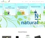 Naturalhealingtools.com Screenshot
