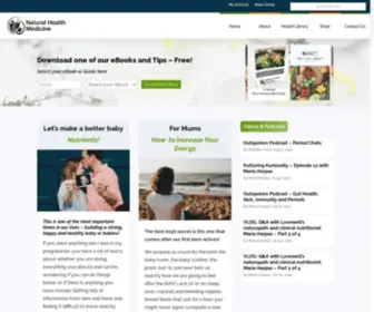Naturalhealthmedicine.com.au(Naturopath Adelaide) Screenshot