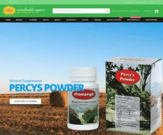 Naturalhealthorganics.com.au(Online Health Food Store Australia) Screenshot