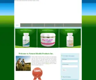 Naturalhealthproductsinc.com(Natural Health Products Inc) Screenshot