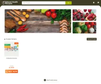 Naturalhealthrecipes.net(Natural Health Recipes) Screenshot