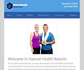 Naturalhealthreports.net(Natural Health Reports) Screenshot