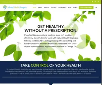 Naturalhealthstrategies.org(Natural Health Strategies) Screenshot