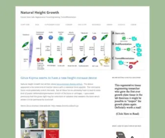 Naturalheightgrowth.com(Natural Height Growth) Screenshot