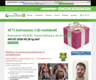 Naturalhelp.hu(Béltisztítás hatékonyan) Screenshot