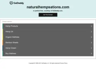 Naturalhempsations.com(Naturalhempsations) Screenshot