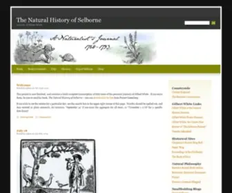 Naturalhistoryofselborne.com(The Natural History of Selborne) Screenshot