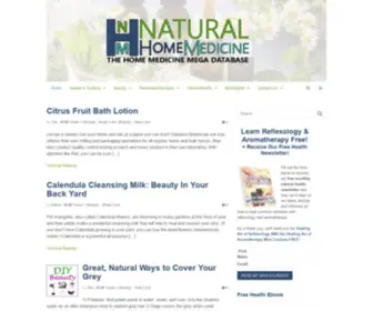 Naturalhomemedicine.com(Natural Home Medicine) Screenshot