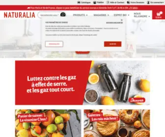 Naturalia.fr(Magasin bio) Screenshot