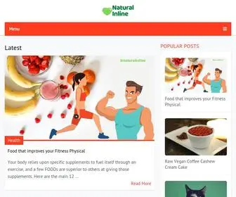 Naturalinline.com(Eat Better) Screenshot