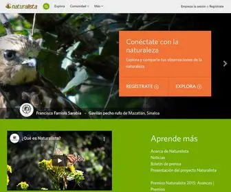 Naturalista.mx(Una comunidad para Naturalistas) Screenshot