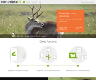 Naturalista.uy(Una Comunidad para Naturalistas) Screenshot