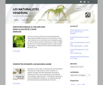 Naturalistes-Vendeens.org(LES NATURALISTES VENDÉENS) Screenshot