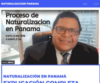 Naturalizacionpanama.com(Naturalizacion Panama) Screenshot