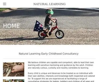 Naturallearning.net.au(Natural Learning) Screenshot