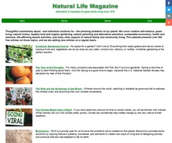 Naturallifemagazine.com(Natural Life) Screenshot