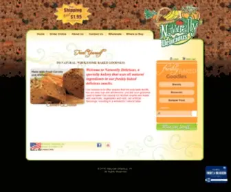 Naturally-Delicious.com(Naturally Delicious) Screenshot