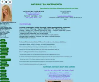 Naturallybalancedhealth.com(Naturally Balanced Health) Screenshot