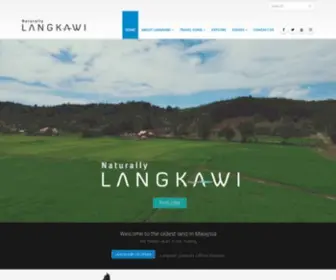 Naturallylangkawi.my(Official Langkawi Tourism Site) Screenshot