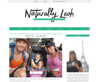 Naturallyleah.com(Naturally Leah) Screenshot