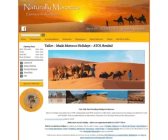 Naturallymorocco.co.uk(Morocco Holidays) Screenshot