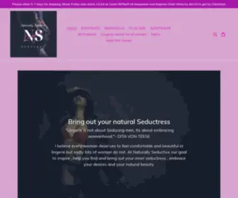 Naturallyseductives.com(NATURALLY SEDUCTIVE) Screenshot