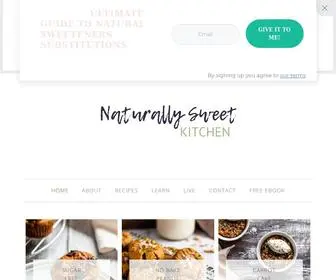 Naturallysweetkitchen.com(Naturally Sweet Kitchen) Screenshot