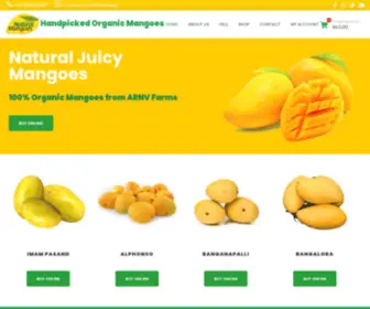 Naturalmangoes.com(Natural Mangoes) Screenshot