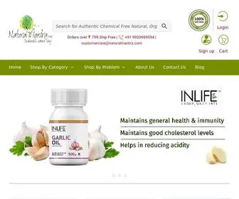 Naturalmantra.com(Natural Mantra) Screenshot