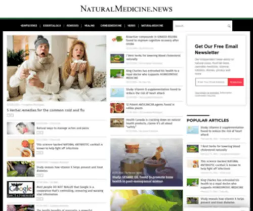 Naturalmedicine.news(Naturalmedicine news) Screenshot