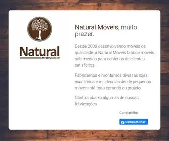 Naturalmoveis.com.br(Natural M) Screenshot