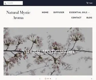 Naturalmysticaroma.com(Natural Mystic Aroma) Screenshot