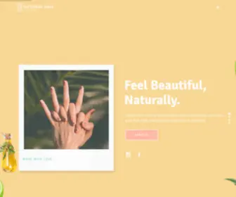 Naturalnaillounge.com(Natural Nail) Screenshot