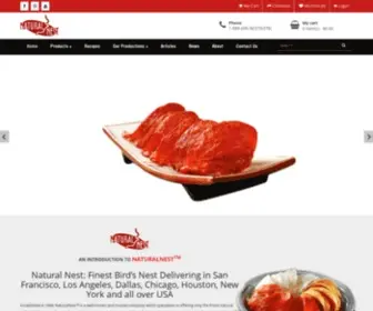 Naturalnest.com(Natural Edible Bird Nest San Francisco Los Angeles Dallas Chicago Houston New York) Screenshot