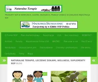 Naturalneterapie.com.pl(Naturalne terapie) Screenshot