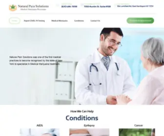 Naturalpainsolutionsny.com(Natural Pain Solutions Long Island NY) Screenshot