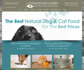 Naturalpetoutlet.com(What makes The Natural Pet Outlet a better alternative to big name stores) Screenshot