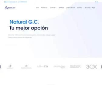 Naturalpr.net(Bienvenido a Natural G.C.Telephone Company) Screenshot