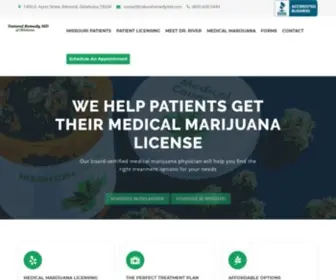 Naturalremedymd.com(Cannabis Physician) Screenshot