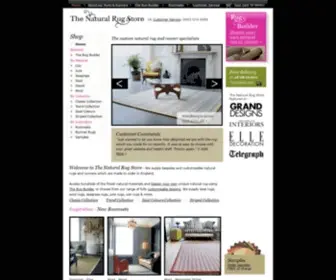 Naturalrugstore.co.uk(The Natural Rug Store) Screenshot