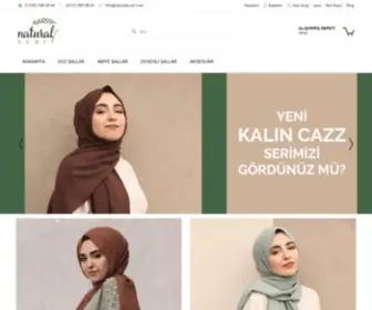 Naturalscarf.com(Natural Scarf Eşarp & Şal) Screenshot