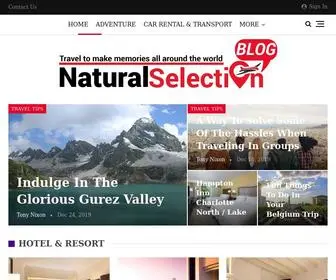 Naturalselectionblog.com(Natural Selection Blog) Screenshot