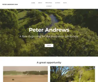 Naturalsequencefarming.com(Peter Andrews OAM Peter Andrews OAM) Screenshot