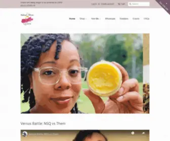 Naturalskincarequeen.com(Natural Skincare Queen) Screenshot