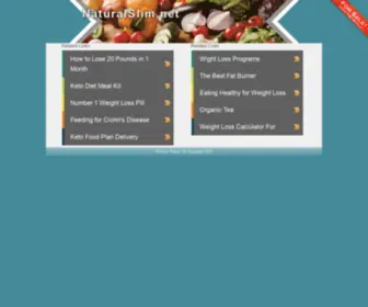 Naturalslim.net(naturalslim) Screenshot