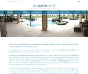 Naturalstoneus.com(Travertine Tile) Screenshot