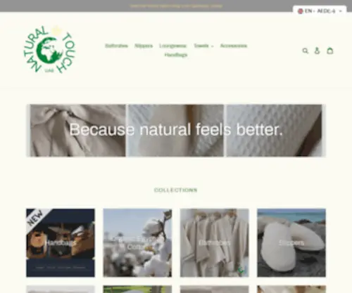 Naturaltouchuae.com(Natural Touch UAE) Screenshot