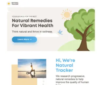 Naturaltracker.com(Natural Tracker) Screenshot